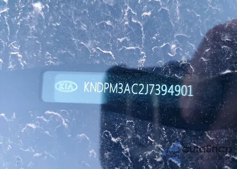 2018 Kia Sportage Lx из США, поврежденный, VIN KNDPM3AC2J7394901